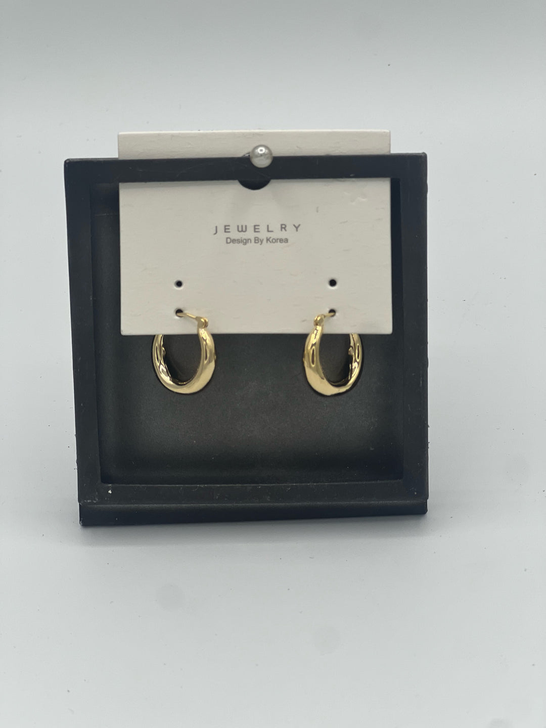 Small Shiny Gold Hoops