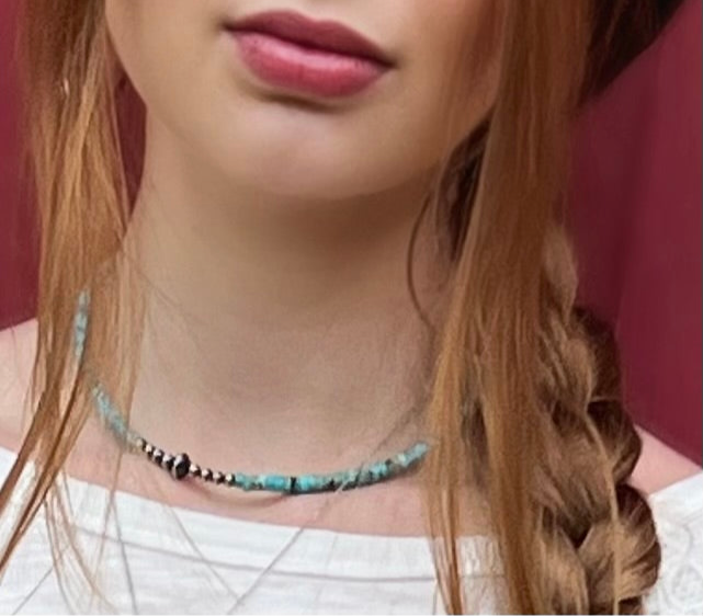 Real Navajo Choker Necklace