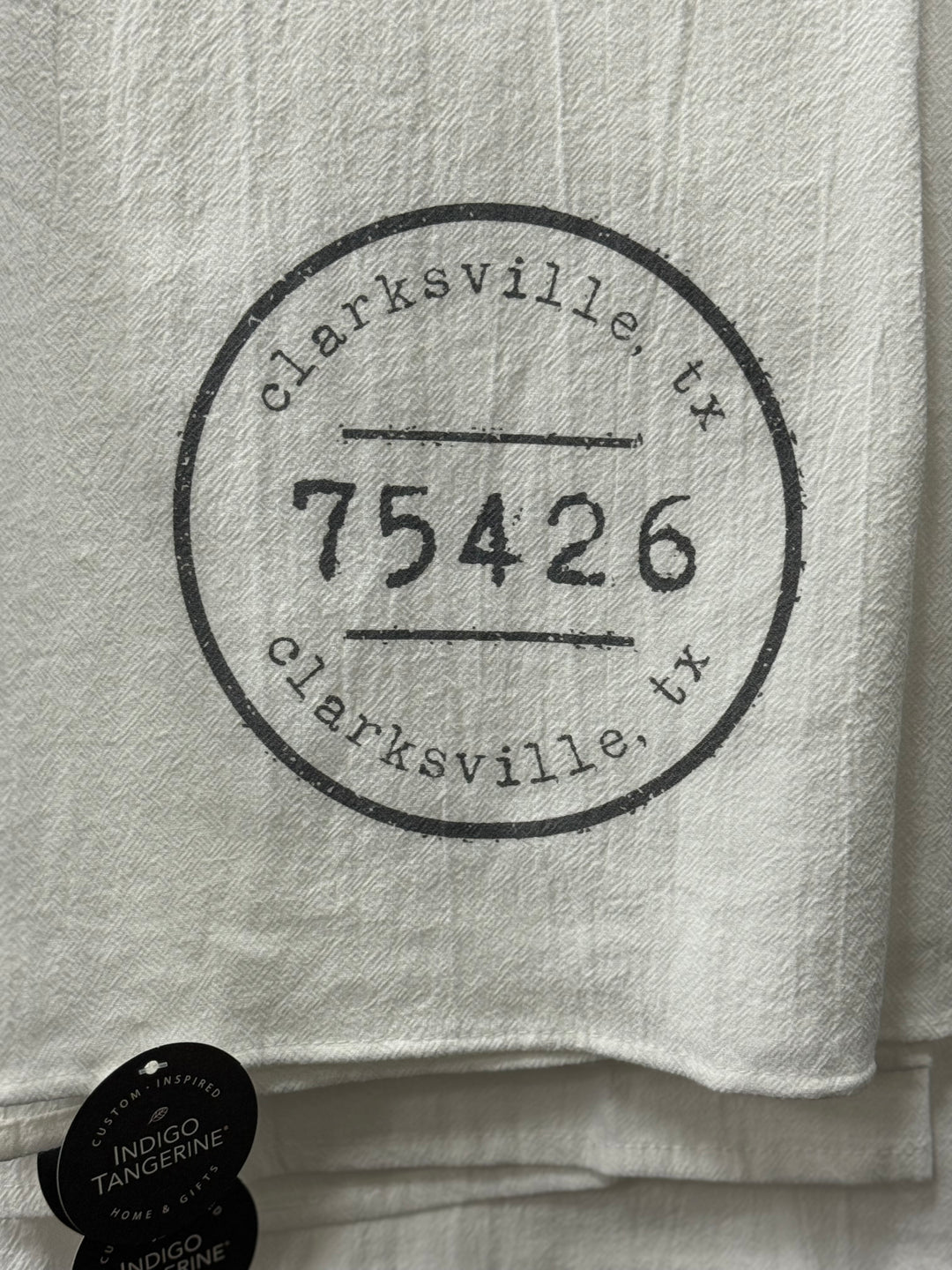 Clarksville, TX 75426 Tea Towel