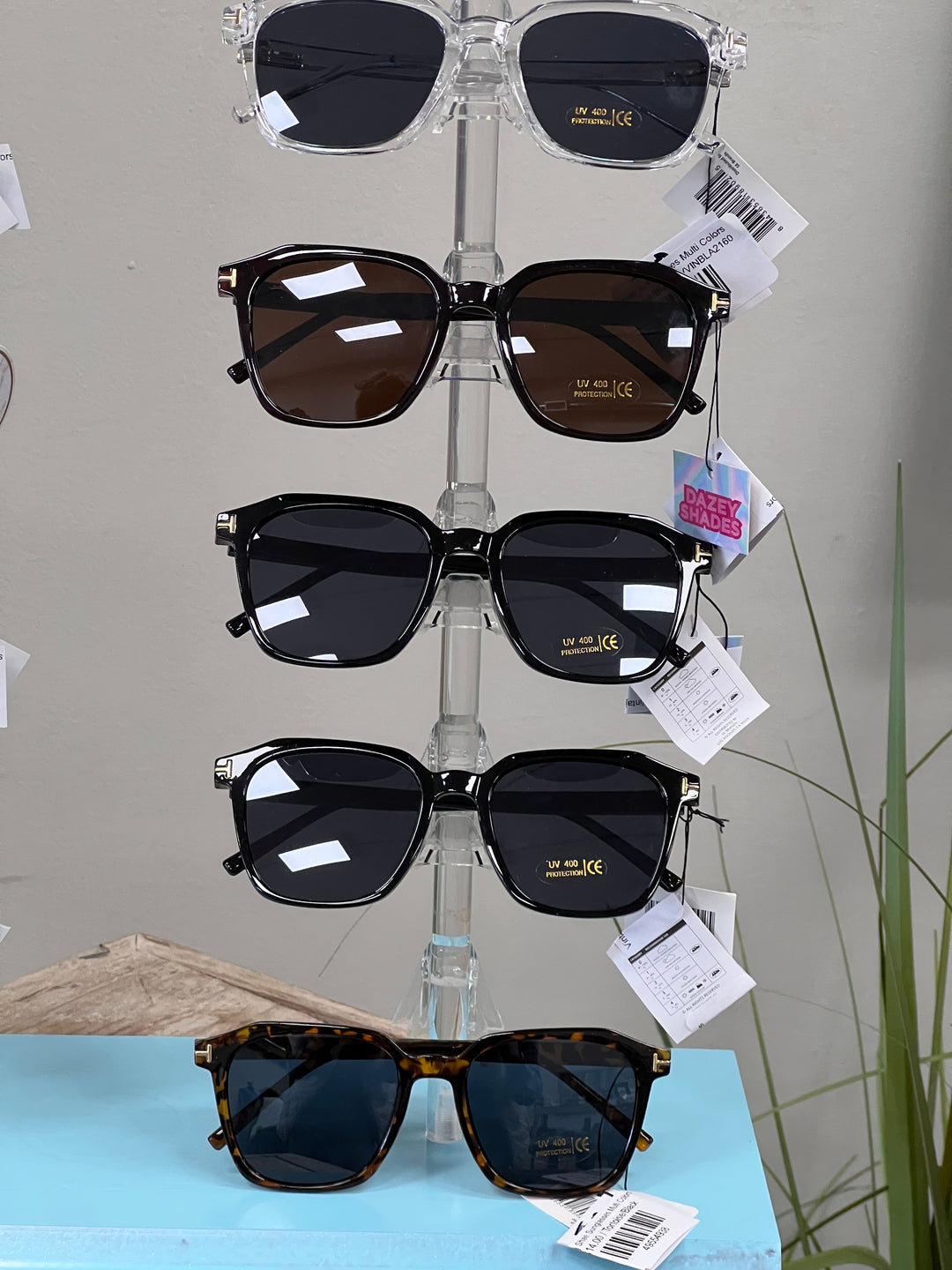Vintaj Tortoise Sunglasses Multi Colors