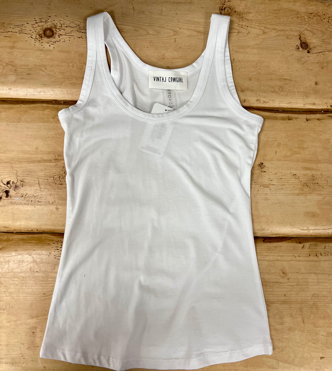 Soft Tank Top White