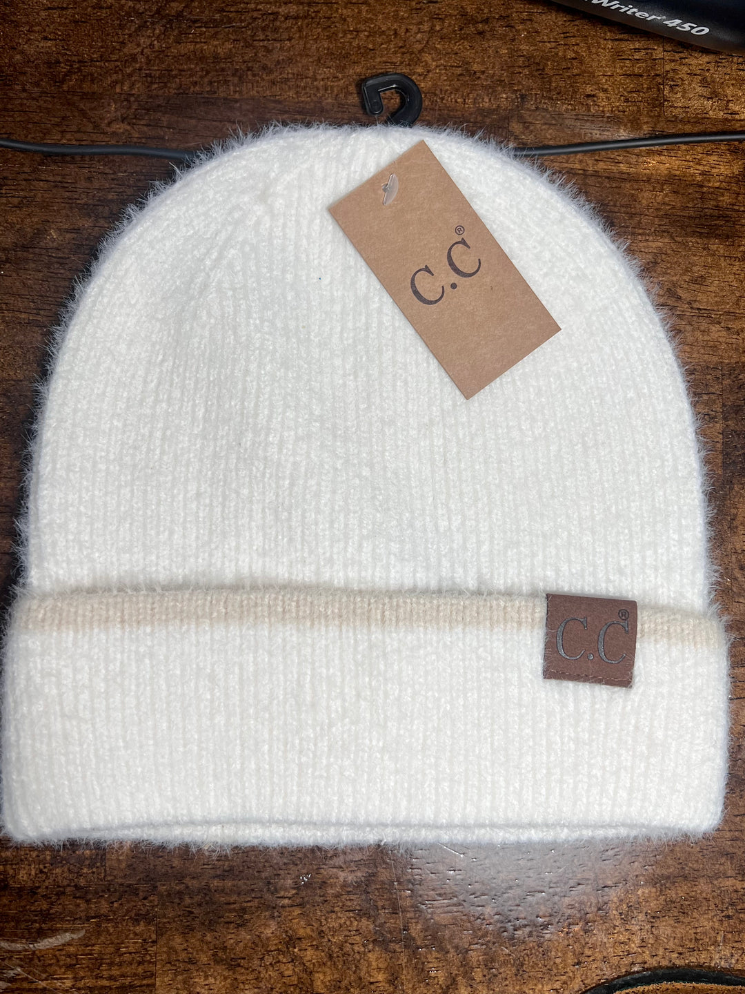 CC Beanie in Ivory