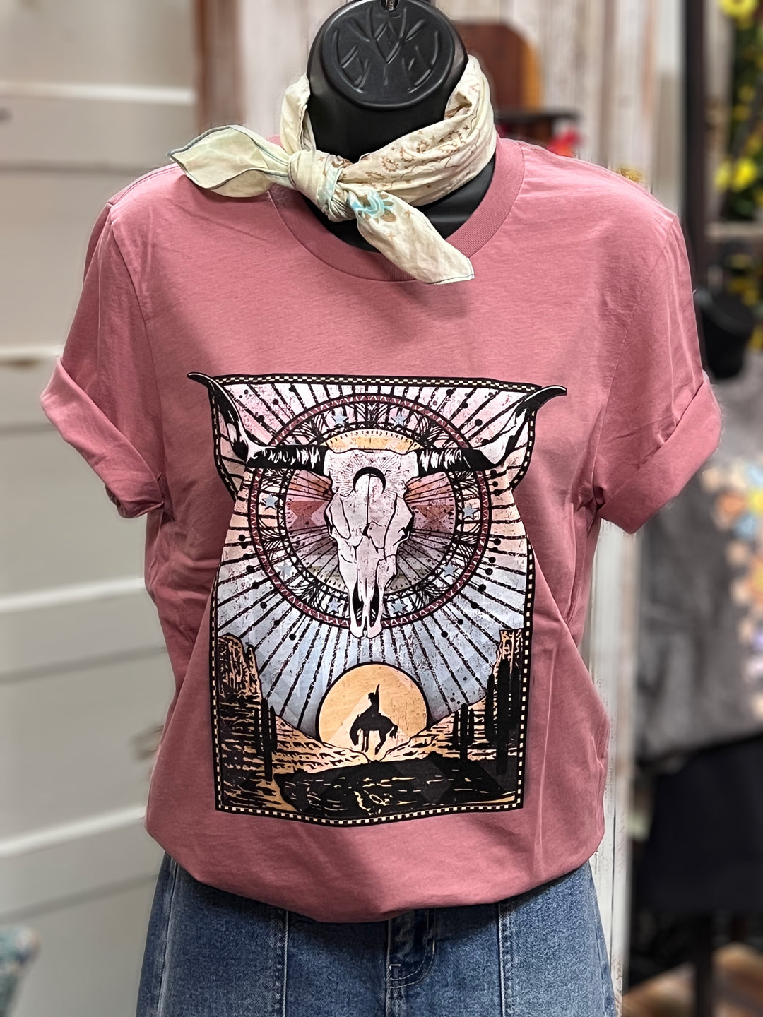 Western Desert Cowboy Tee