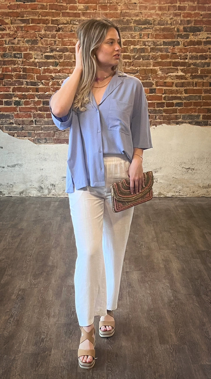 Sandals in Hand Pants