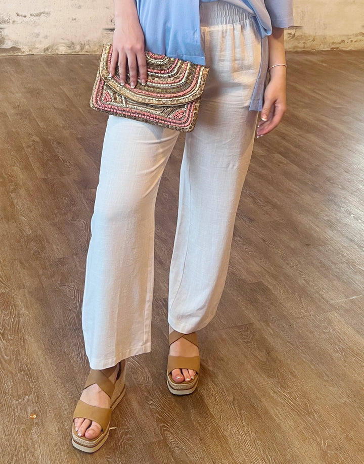 Sandals in Hand Pants