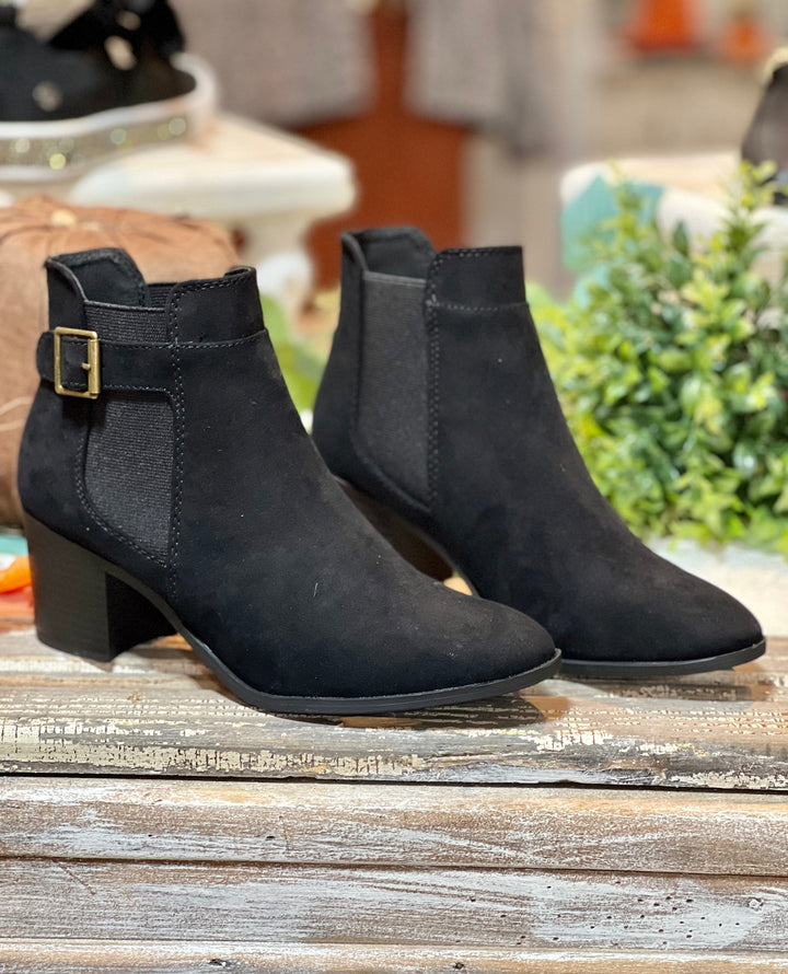 Chelsea Black Bootie