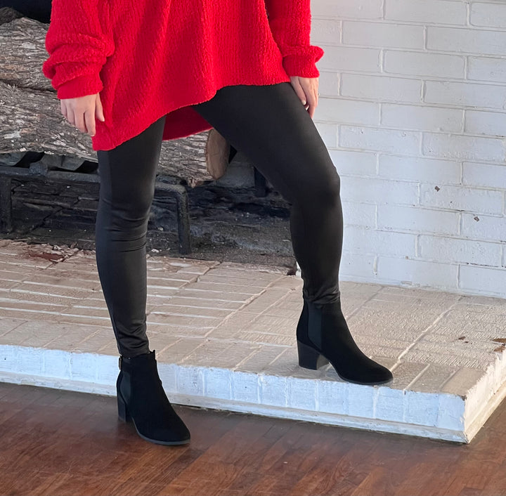 Chelsea Black Bootie