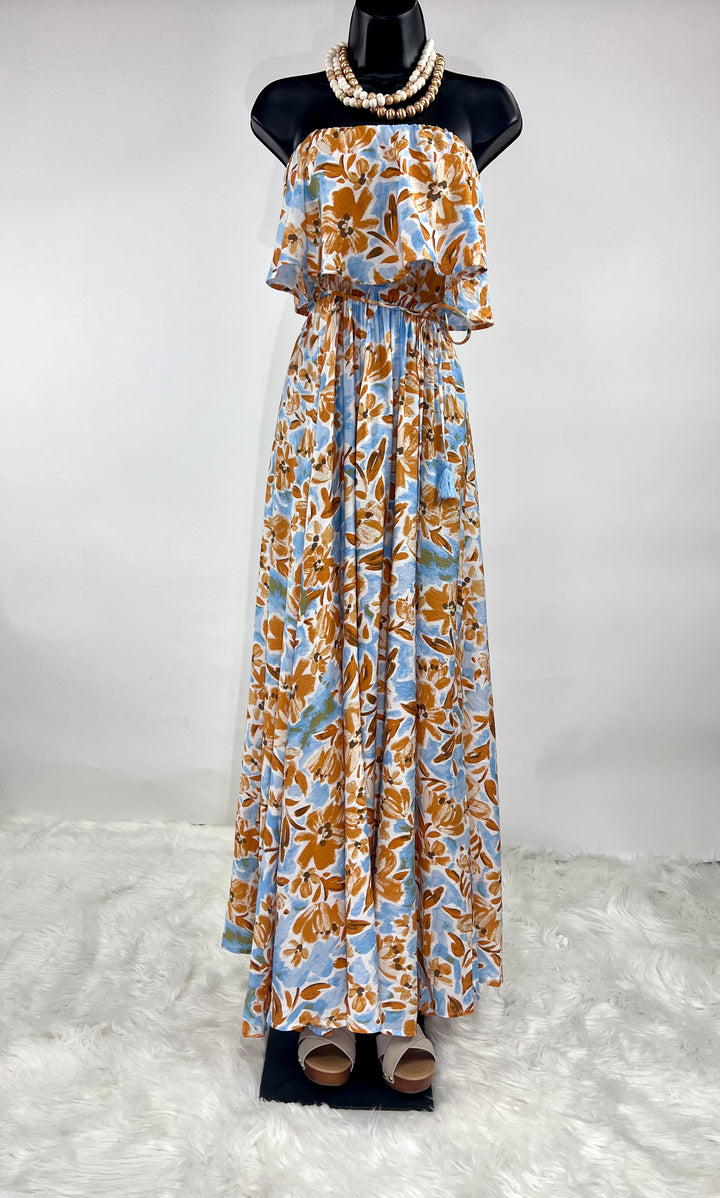 Sunsets in Greece Maxi Dress