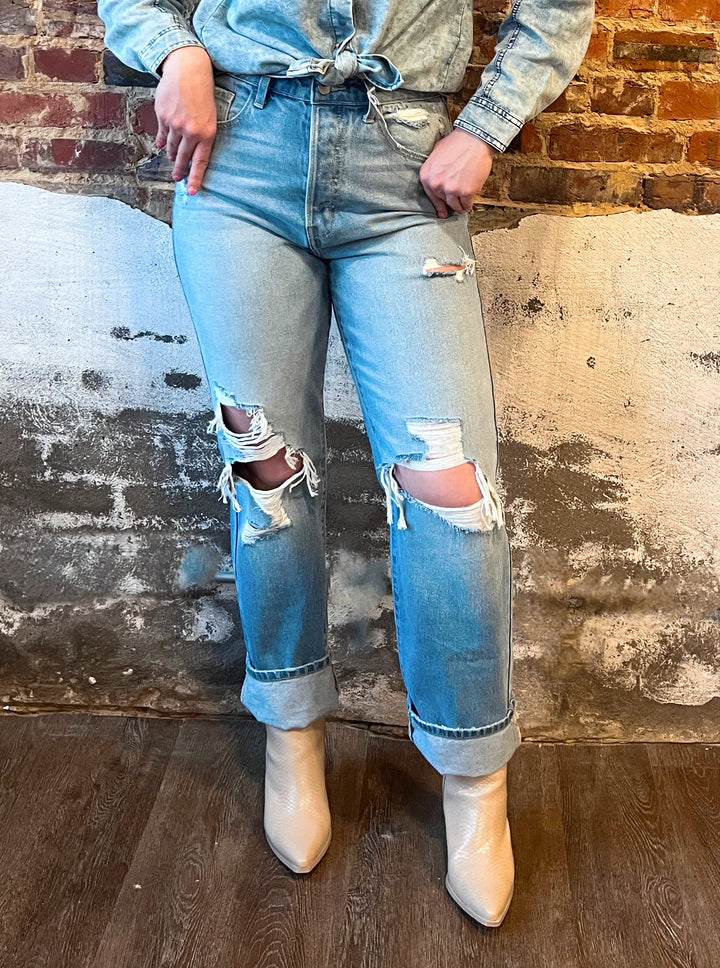 Made For Me High Rise Dad Jean