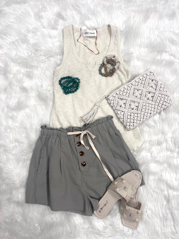Cassidy Dusty Sage Shorts