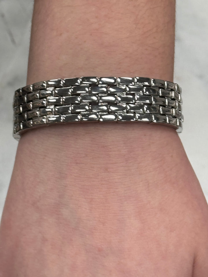 Silver Watch Chain Bracelet