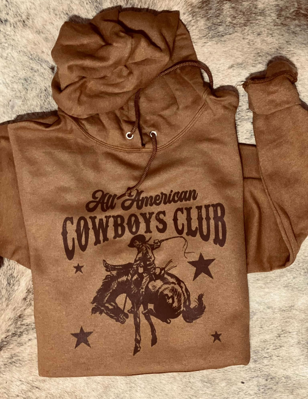 All American Cowboy Club Hoodie