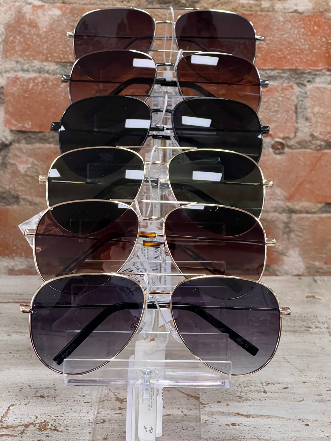 Aviator Sunglasses Color Frames and Lens