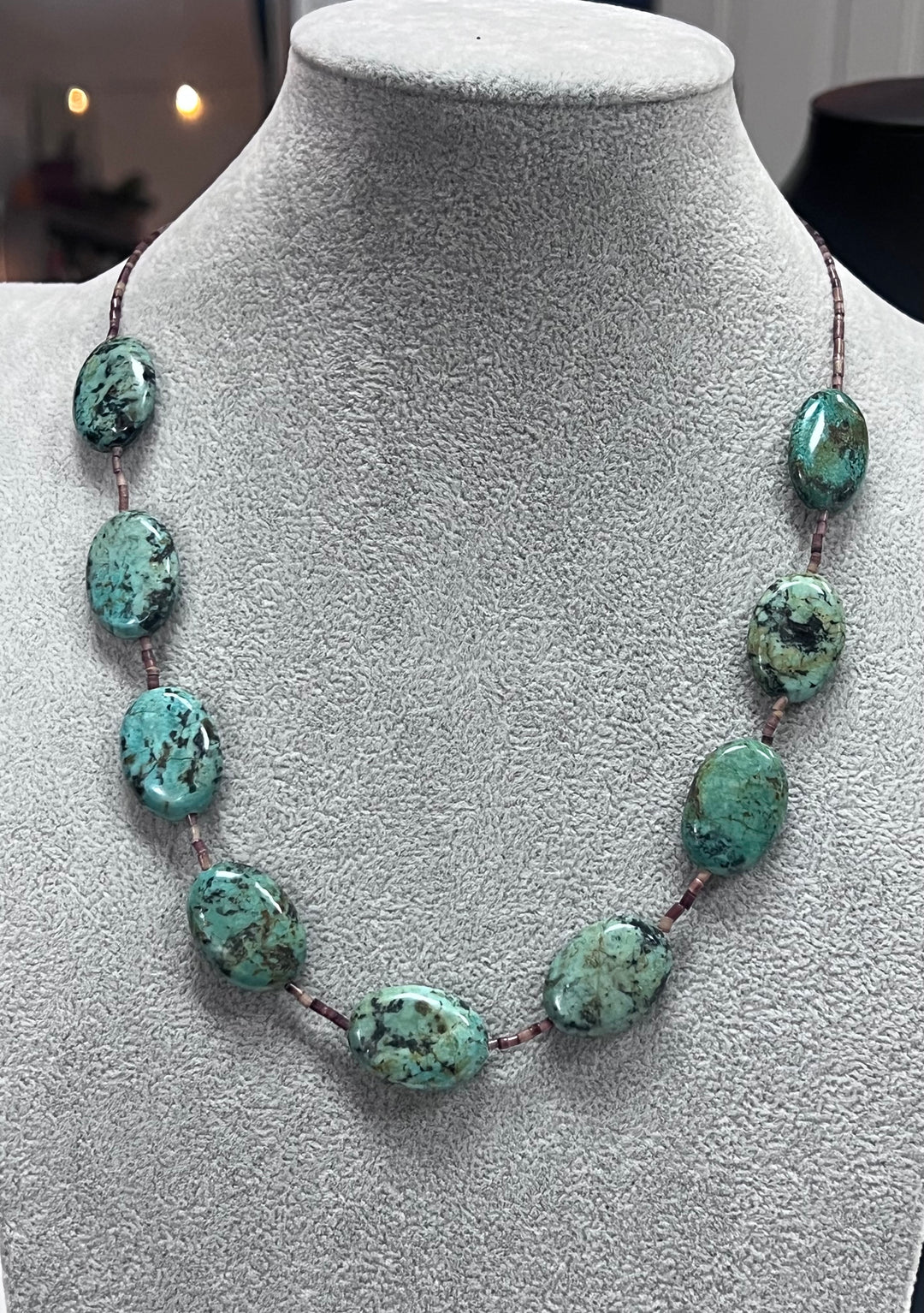Authentic African Turquoise Necklace