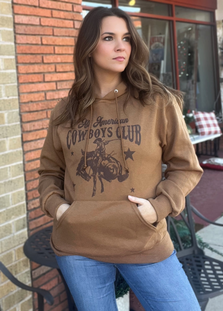 All American Cowboy Club Hoodie