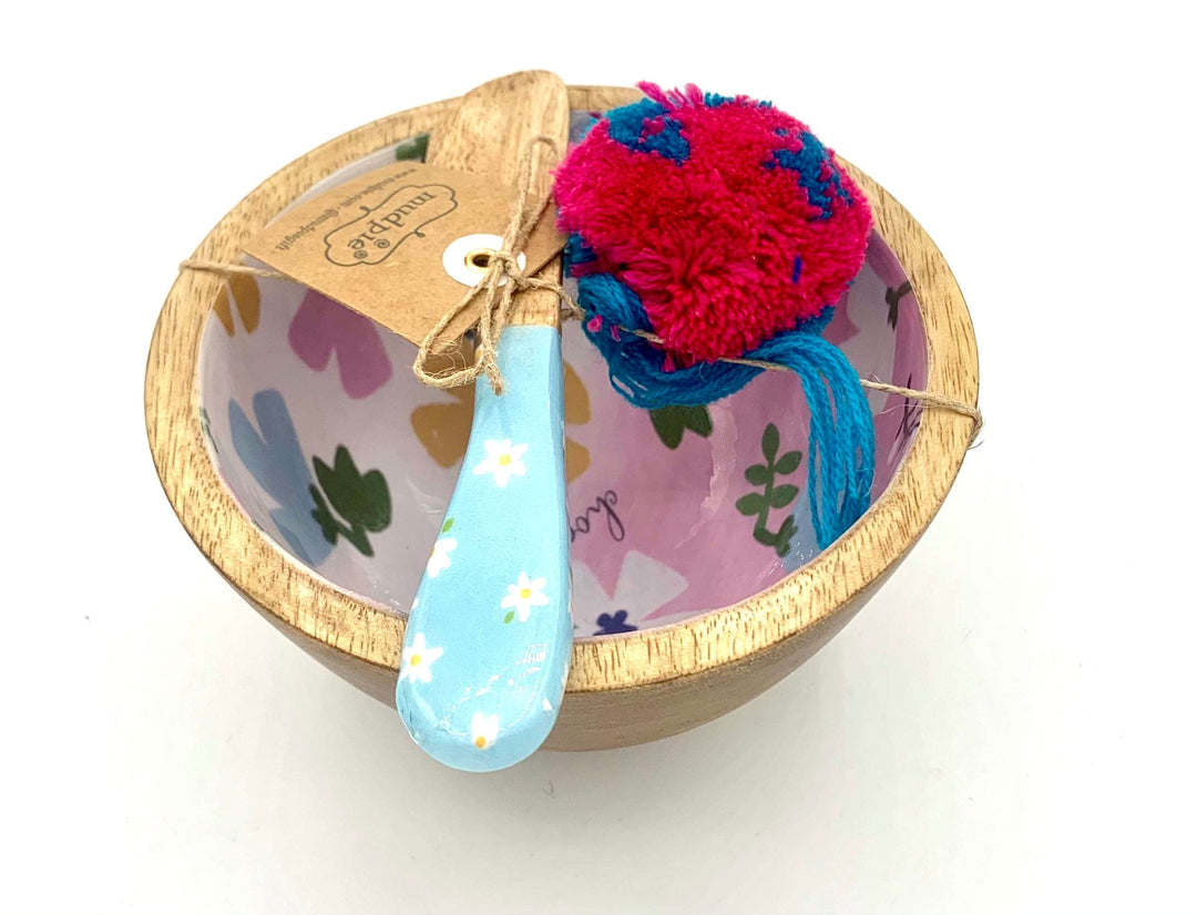 Dip Set (spoon and bowl) by mud pie