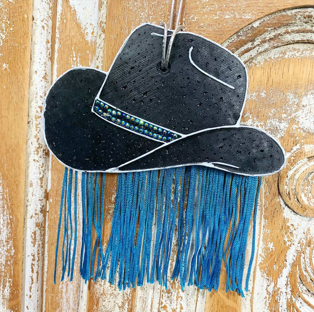 Car Freshie Cowboy Hat With Bling