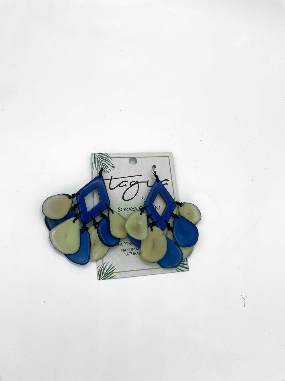 Mystique Earrings Royal/ivory