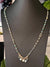 Green Bead and Gold Necklace