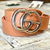 Clay  Belt with Gold CG Belt