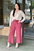 Signature Style Mineral Pants in Raspberry