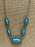 Turquoise Oval Stone Necklace