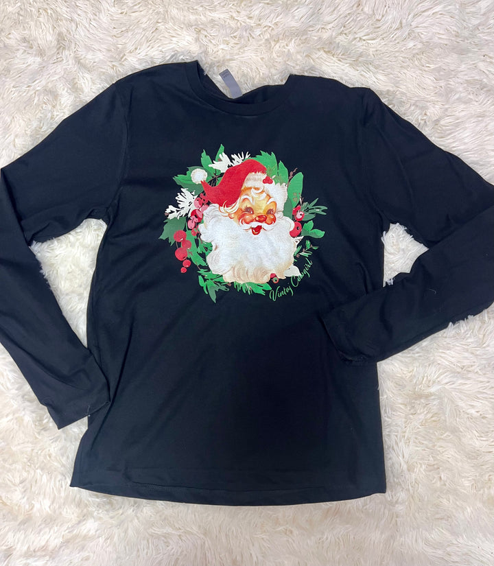 Vintage Santa Clause Long Sleeve Tee