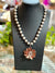 Navajo Pearl Necklace With Flower Pendant